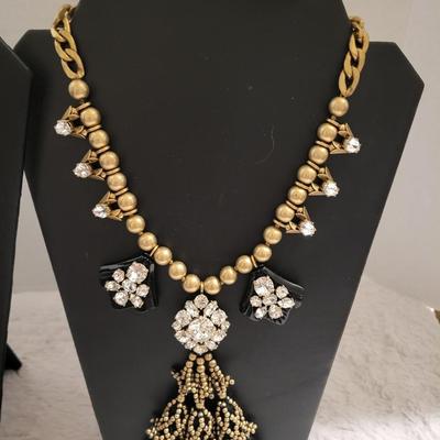 Selena necklace, J.Crew necklace, Wakeby Forest Earrings, bracelet