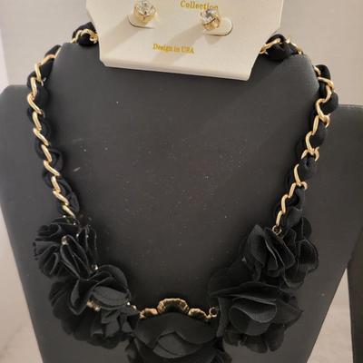 Selena necklace, J.Crew necklace, Wakeby Forest Earrings, bracelet