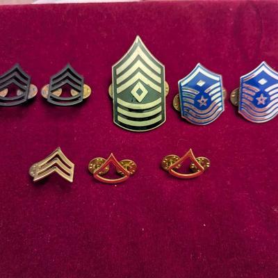 Sale Photo Thumbnail #2607: US Military Enlisted Rank Insignia's #4