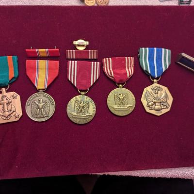 Sale Photo Thumbnail #2611: US Military Dress Uniform Full Sized Ribbons #5