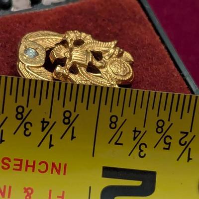 Sale Photo Thumbnail #2731: Vintage Military Insignia Pins #26