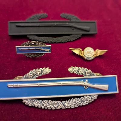 Sale Photo Thumbnail #2734: Combat Infantry Badges - AWS Observer #27