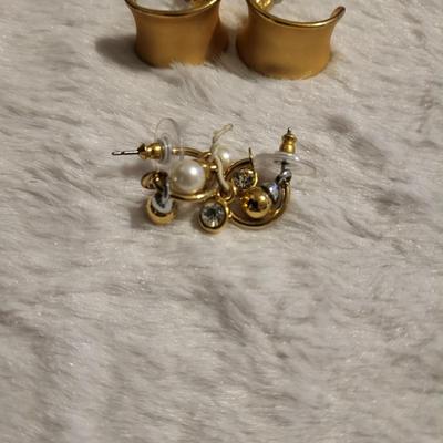 Earring lot 11 count with bracelet