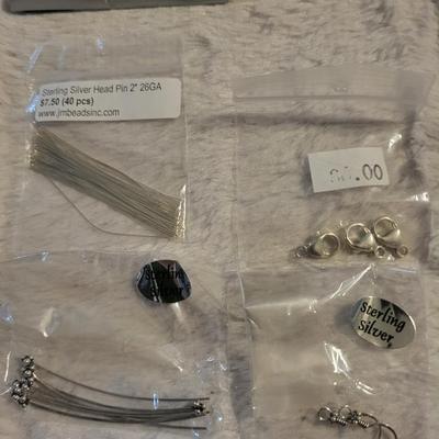 Sterling jewelry elements