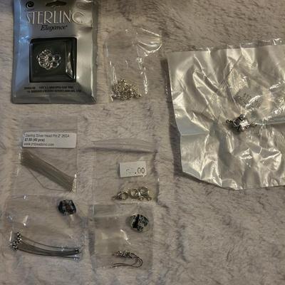 Sterling jewelry elements