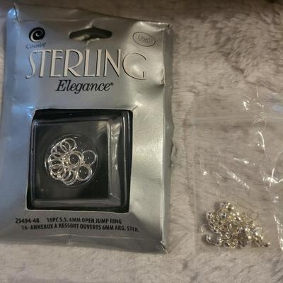 Sterling jewelry elements