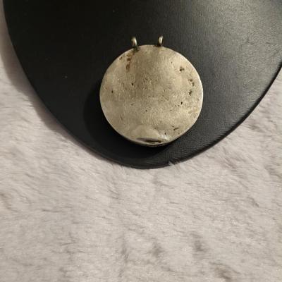 Beautiful sterling pendant 30 gr., Lapis stone