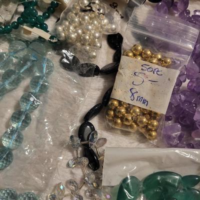 Various beads and spacers