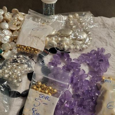 Various beads and spacers