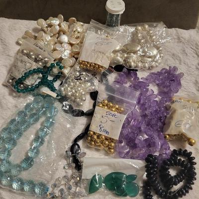 Various beads and spacers