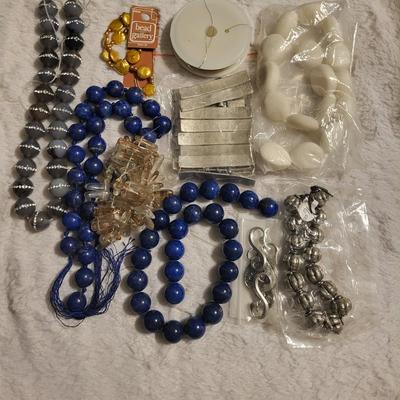 Beads string wire elements