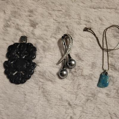 Pendant, brooch, necklace