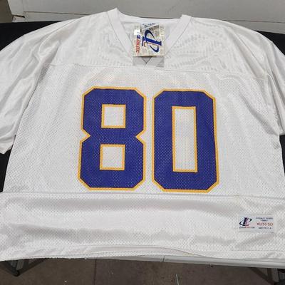 Vintage Cris Carter Jersey XL Minnesota Vikings #80 New
