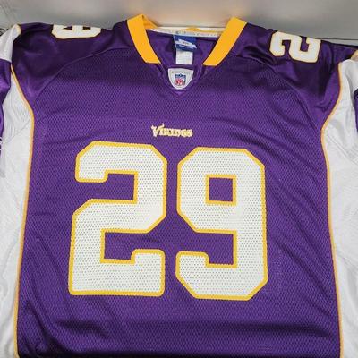 Vintage Reebok Minnesota Vikings XL Chester Taylor #29 Jersey Purple