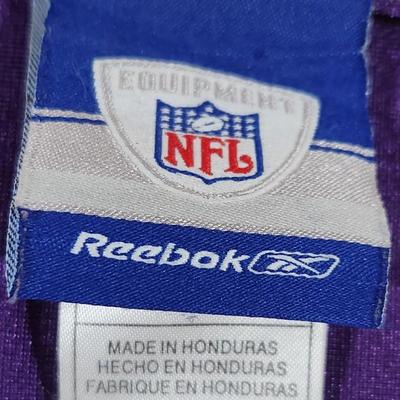 Vintage Reebok Minnesota Vikings XL Chester Taylor #29 Jersey Purple