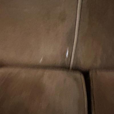 Vintage velvet couch