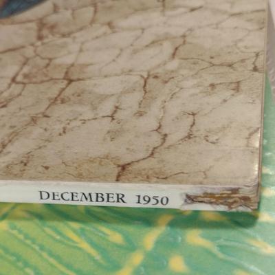 Sale Photo Thumbnail #280: Vintage Flair Magazine- Five Issues- Sept 1950 to Jan 1951.  Four issues in good condition, one is heavily worn.