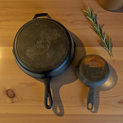 Lodge Cast Iron Frying Pans Set Of 2