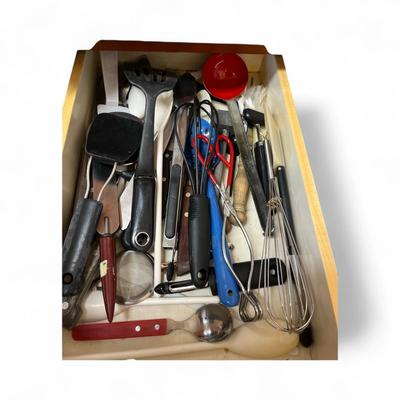 kitchen Drawers Full of Assorted Items