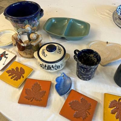 Assortment of Pottery Items