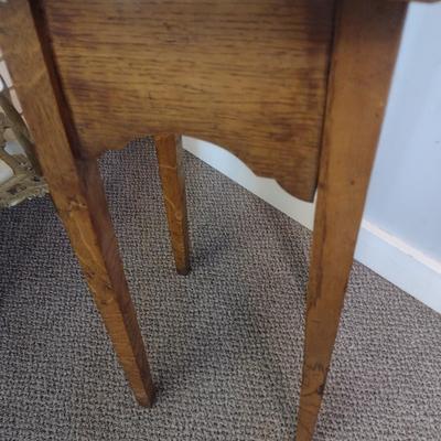 Sale Photo Thumbnail #2225: Vintage Solid Wood Maple Fern Stand