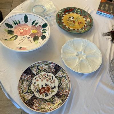 Assorted Serving Plates