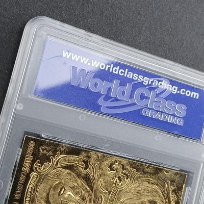1988 Bleachers 23K Gold KISS Psycho-Circus Album Cover Prototype - WCG 10 GEM-MT - 23 K