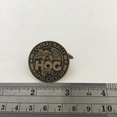Marked vintage push pin