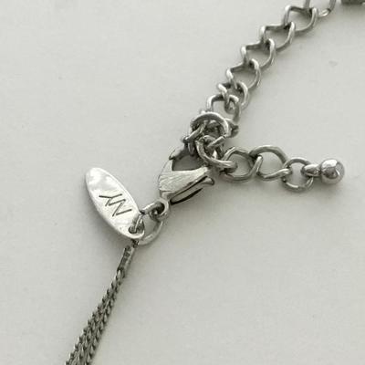 NY marked 3 layer fashion necklace