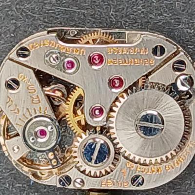 14 K GP Bracelet with a beautiful Vintage Hamilton Swiss watch