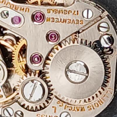 14 K GP Bracelet with a beautiful Vintage Hamilton Swiss watch