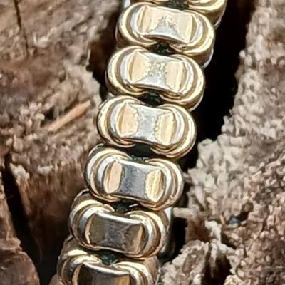 14 K GP Bracelet with a beautiful Vintage Hamilton Swiss watch