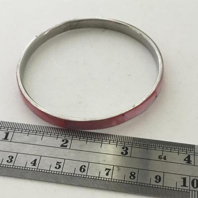 Light pink bangle beautiful bracelet
