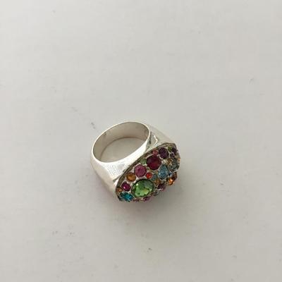 Colorful beautiful unmarked ring