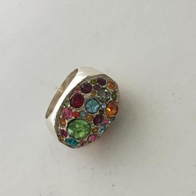 Colorful beautiful unmarked ring