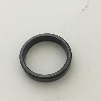 Black unmarked ring
