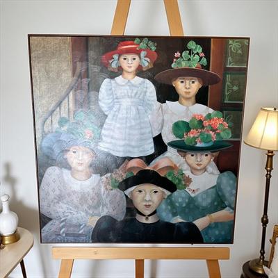 Unframed Wall Art The Garden Club By Monique Schaar Print