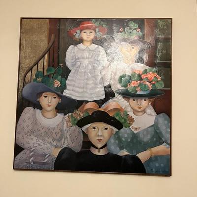 Unframed Wall Art The Garden Club By Monique Schaar Print