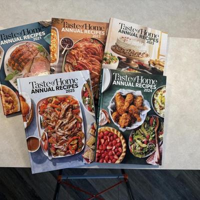 Taste of Home 2021-2025 Cookbooks