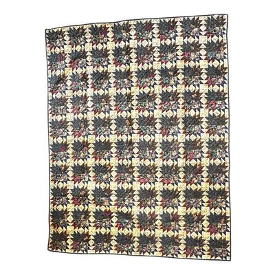 Handmade Quilt Tapestry 4’ x 5’ Stitch Signed