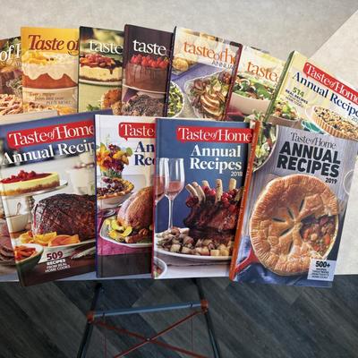 Taste of Home Annual Cookbooks