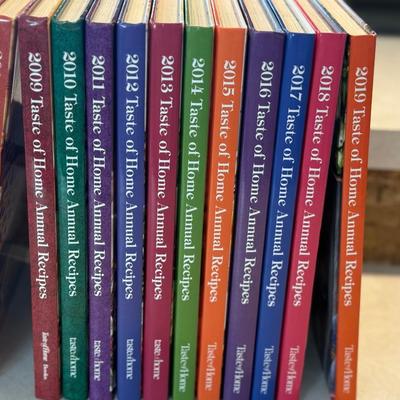 Taste of Home Annual Cookbooks