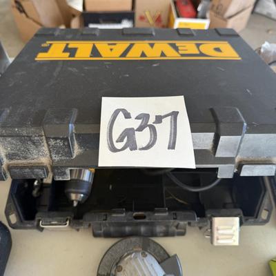 G37-Dewalt drill