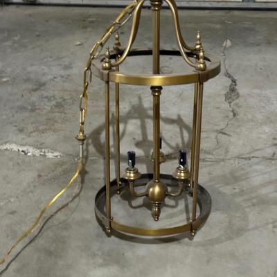 G32-Scalloped/beveled mirror & light fixture-PICTURES ADDED!!