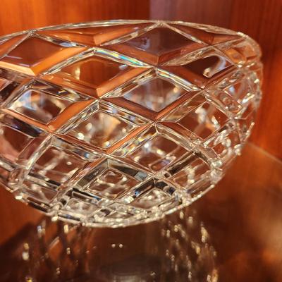 Tiffany & Co Glass Bowl 9.5" Diameter 4.5" Tall