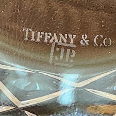 Tiffany & Co Glass Bowl 9.5" Diameter 4.5" Tall
