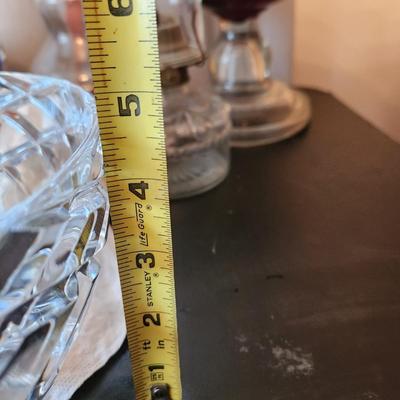 Tiffany & Co Glass Bowl 9.5" Diameter 4.5" Tall