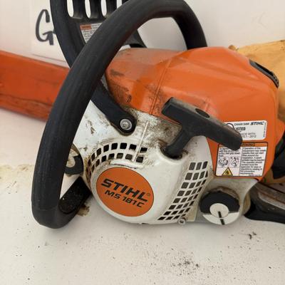 G4-Stihl chainsaw