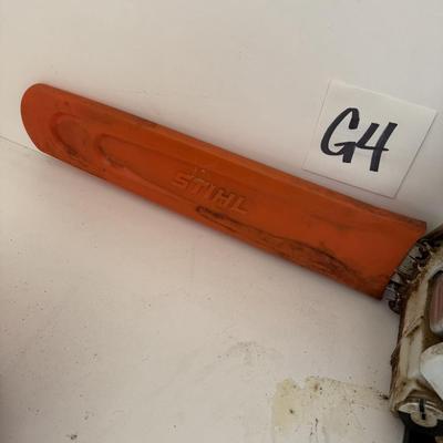 G4-Stihl chainsaw