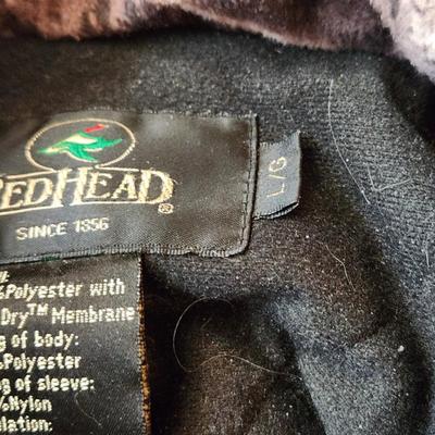 Red Head Camo Camouflage Coat & Bone Dry Coat & Pants Outfit Size Large Hunting